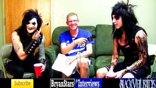 Black Veil Brides Interview #3 Jinxx & Jake Pitts Warped Tour 2011
