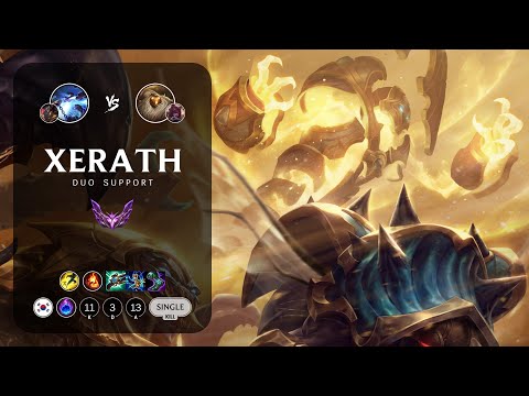 Xerath Support vs Bard - KR Master Patch 14.4