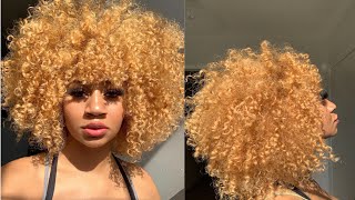 How To Get Big Curly Hair🌸