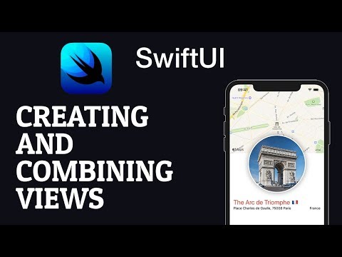SwiftUI: How to create and combine views?