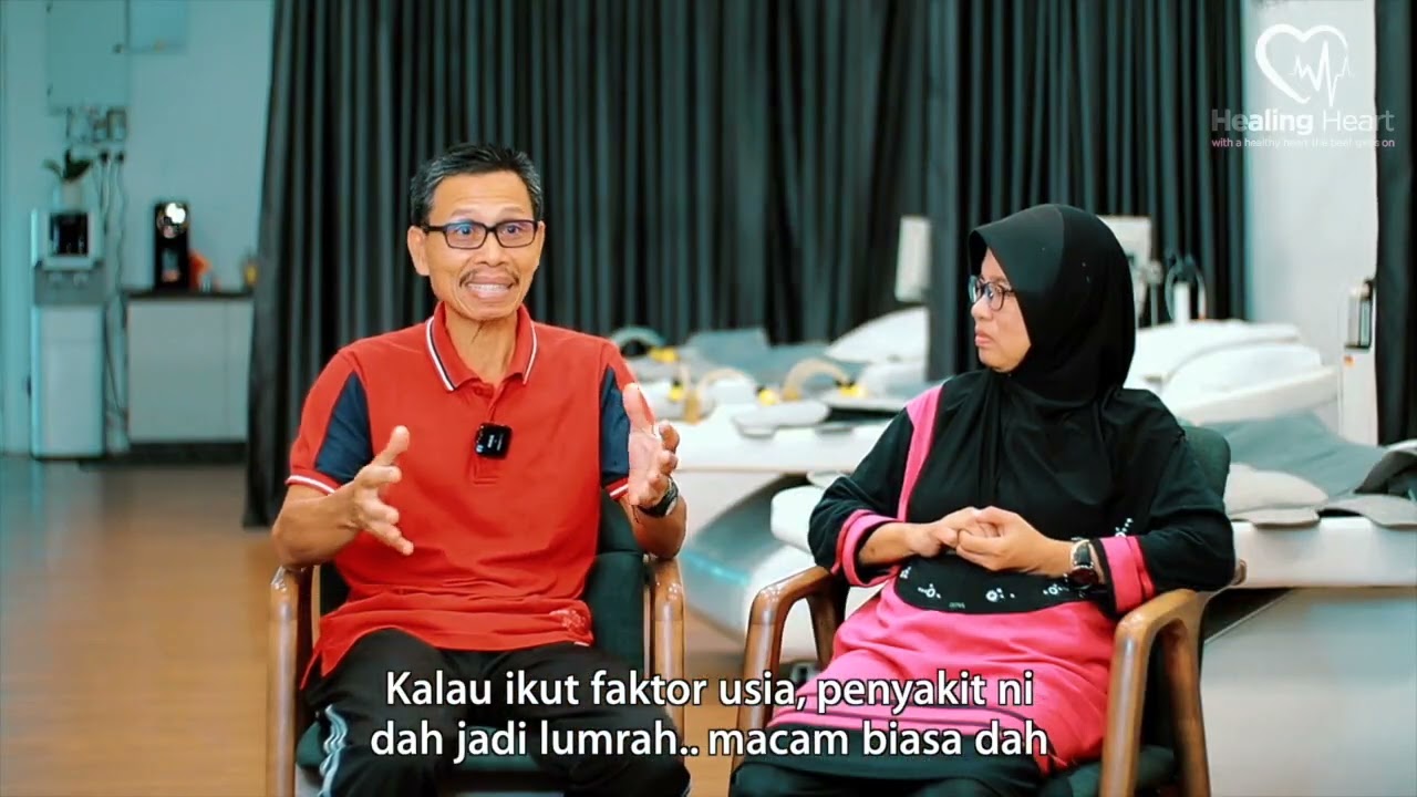 Pakcik & Makcik Kembali Muda 20 tahun dengan Healing Heart E ECP Batu Pahat