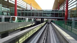 preview picture of video '【前面展望】中国・北京首都国際空港ターミナル3内移動用鉄道'