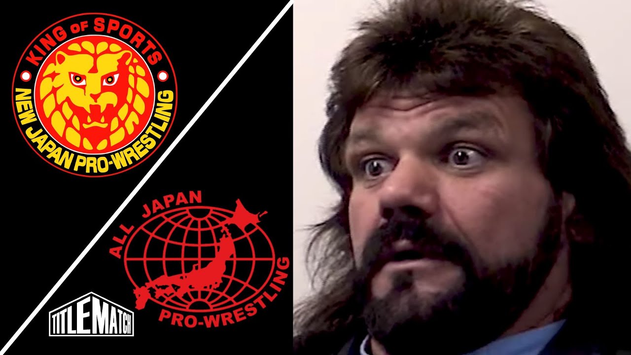Steve Williams Working New Japan & All Japan Pro Wrestling