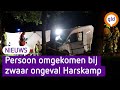Man (21) overlijdt bij zwaar ongeval met bestelbus in Harskamp