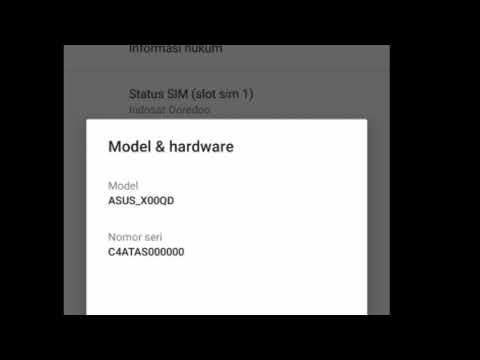 Cara fix serial number di Zenfone Max Pro M1