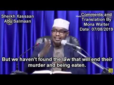 Tötet und esst Abgefallene - Kill and eat the apostates - Somali Xassaan Xuseen Adam Abou Salmaan