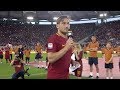 Francesco Totti | The full farewell speech 🎤😭