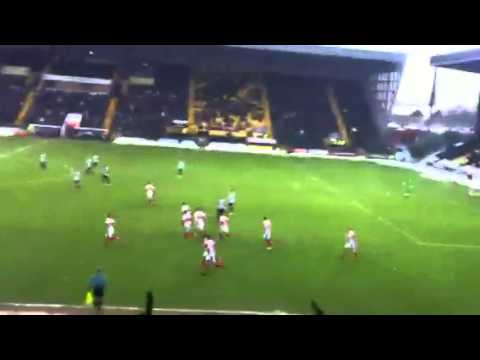 Sheffield united vs notts county Maguire's goal 19/1/13
