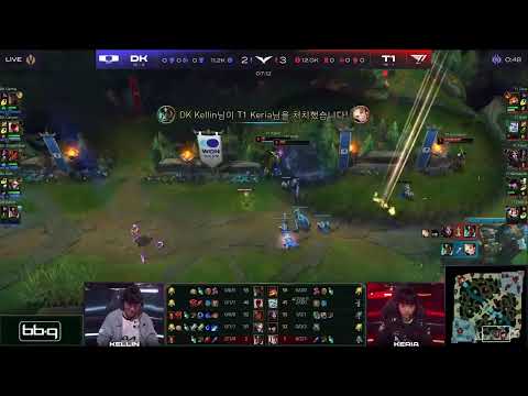 Faker Leblanc flash and bind for a kill! T1 Vs DK lck spring 2023