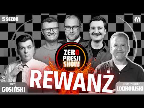ZERO PRESJI SHOW S5E7  -  Lotek, Gosiak, Ruciński, Sikora, Termos - Rewanż
