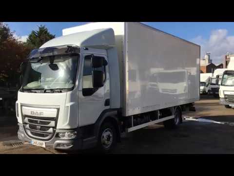 DAF LF 180 - 7.5 TON BOX - EURO 6 -   SH15 KNP VIDEO