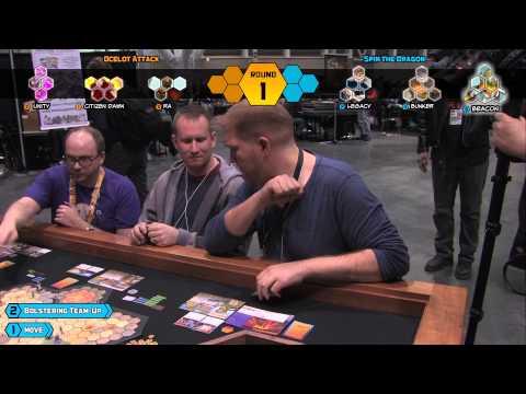 Sentinel Tactics PAX East 2015 - Round 4 - Ocelot Attack vs Spin the Dragon