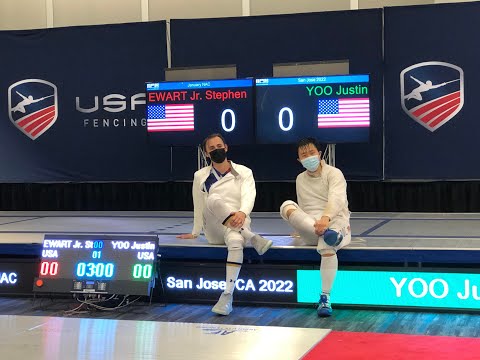 San Jose NAC SME 2022 - GOLD - Stephen Ewart v Justin Yoo
