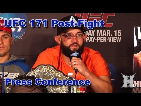 UFC 171 Post-Fight Presser with NEW Welterweight Champ Johny Hendricks (Complete / Unedited / HD)