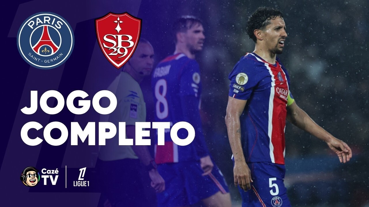 JOGO COMPLETO: PSG X STADE BRESTOIS | LIGUE 1 2025/2026 | 33ª RODADA