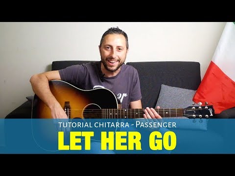 Passenger - Let Her Go Tutorial Chitarra Accordi e Pennata