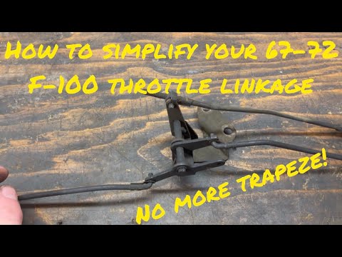 1967-1972 F-100: Throttle linkage replacement