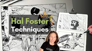 Hal Foster’s Prince Valiant | Master Study in Pen and Ink