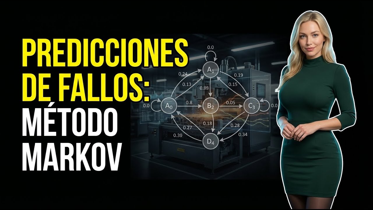 Cómo PREDECIR FALLOS en Máquinas Industriales con Inteligencia Artificial (Método Markov)