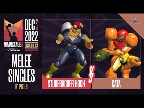 Studebacher Hoch (Captain Falcon) vs Kata (Samus) - Melee Singles Pools Losers Quarters  - Mainstage