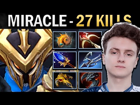 Sven Dota Miracle with 27 Kills and Harpoon - TI13