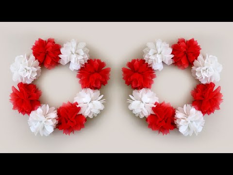 Shopping Bag Flower | Carry Bags Re Use Ideas  | Best Out of Waste | DIY |   Easy method