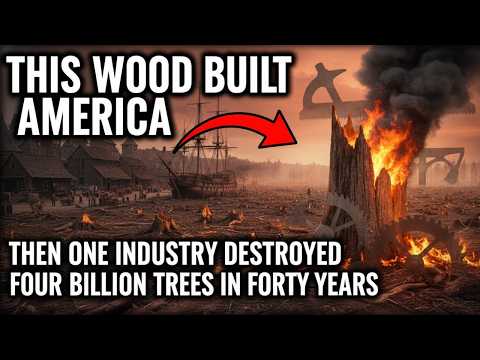 This Wood Built America. Then One Industry Destroyed 4 Billion Trees In 40 Years.