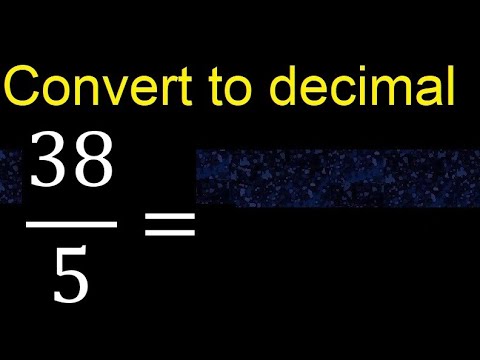 5 38 Decimal