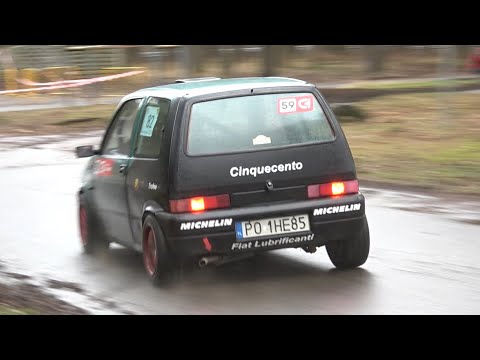 Jan Porawski, Fiat Cinquecento - II SuperOES Tor Poznań - 25.02.2023