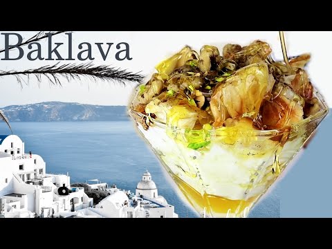 Baklava Yogurt Parfait | Brunch Party ideas| Greek yogurt Desserts | Phyllo Pastry|Healthy Breakfast