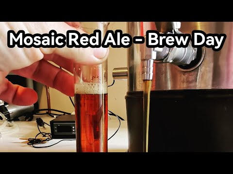Mosaic Red Ale - Brew Day + Recipe