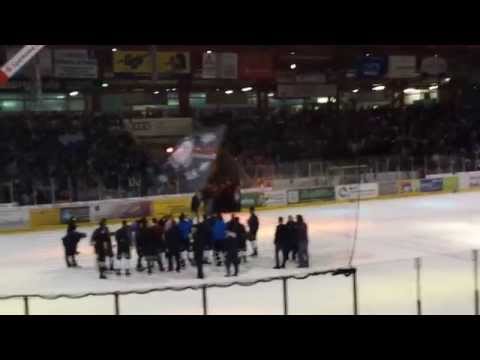 UFFTA! + Raupe  ETC Crimmitschau - Kassel Huskies 21.04.2014