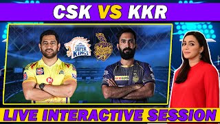 All eyes on Dhoni | CSK Roaring! KKR vs CSK IPL 2020 Match 21 | Live Interactive Session