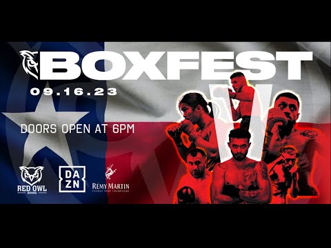 Boxfest at the Owl's Nest V - September 16th, 2023 - Red Owl Boxing