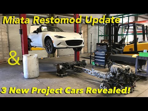 Thumbnail for 1995 Miata M-Edition Restomod (Part 5) and New Projects Revealed! by Car