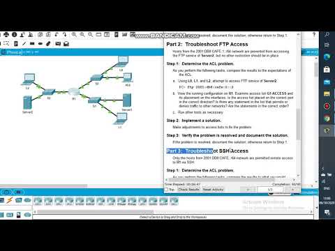 4.4.2.10 Packet Tracer - Troubleshooting IPv6 ACLs