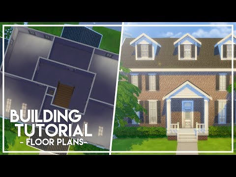 HOW TO MAKE FLOORPLANS // The Sims 4: Builder's Bible (Tutorial) Video