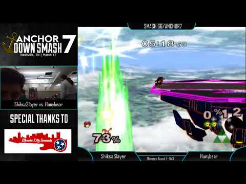 ADS7 - Melee Singles - Hunybear (Link) VS ShiksaSlayer (Marth) - Winners Round 1