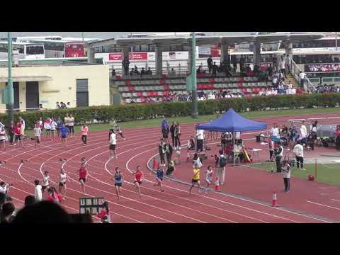 2019-2-27 Inter School Athletics Competition 2018-2019 Day 1 - Girls C Grade 100m Heat 2