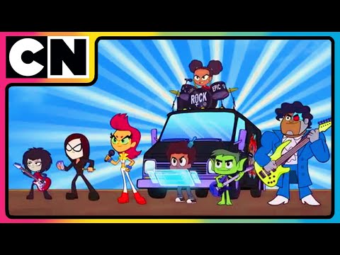Teen Titans Go😍| Jam to Save Jump City!😎| Best Cartoon 😍| Cartoon in English | @cnindia