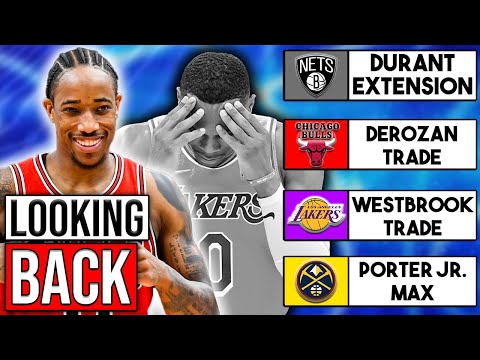 Looking Back At The 2021 NBA Offseason... 1 Year Later