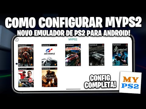 Como Configurar o MyPS2 | NOVO EMULADOR DE PS2 PARA ANDROID! | MyPS2 GUIA COMPLETO com GAMEPLAY!