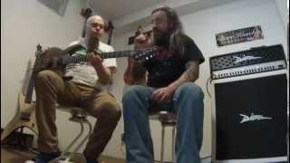 MARC CHICOINE with LUC LEMAY from GORGUTS - Part I - Marc's creations (Guitars)