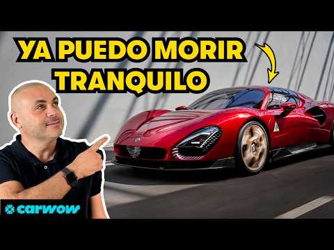 ¡SI YO FUERA RICO! EL INCREÍBLE ALFA ROMEO 33 STRADALE y SU CREADOR ESPAÑOL ME ABREN LA PUERTA