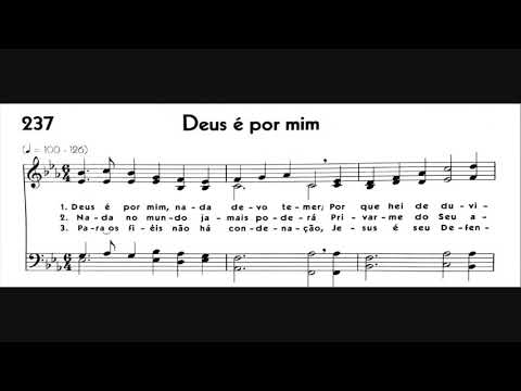 Hinário 5 CCB - Hino 237 - Deus é por mim - Strings - Teclado Yamaha PSR S670