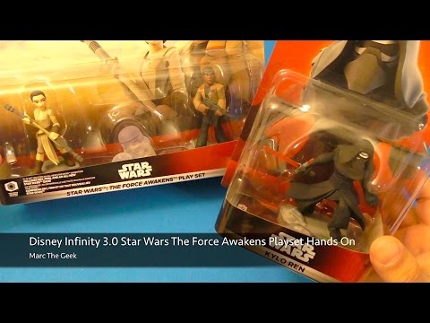 Star Wars The Force Awakens Disney Infinity 3.0 Play Set Hands On