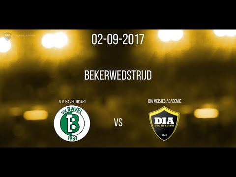 Bavel JO14-1 vs DIA Meisjes Academie