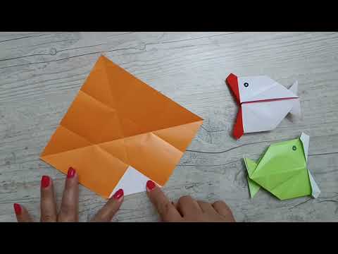 Origami 3D Fish (Talking Fish)🐠| How to fold a paper 3D fish🐟💥| Easy Origami😍
