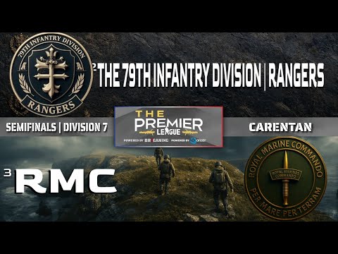 Hell Let Loose - 79th vs RMC -  The Premier League - Carentan  - Canal Crossing - Console HLL