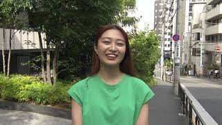 明石出身のモデル　山口夢菜